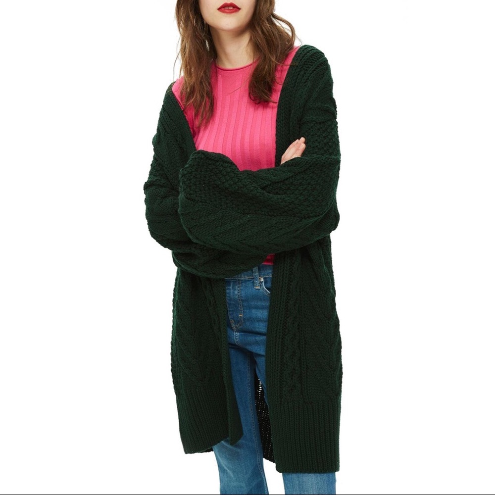 Top Shop Open Knit Cardigan